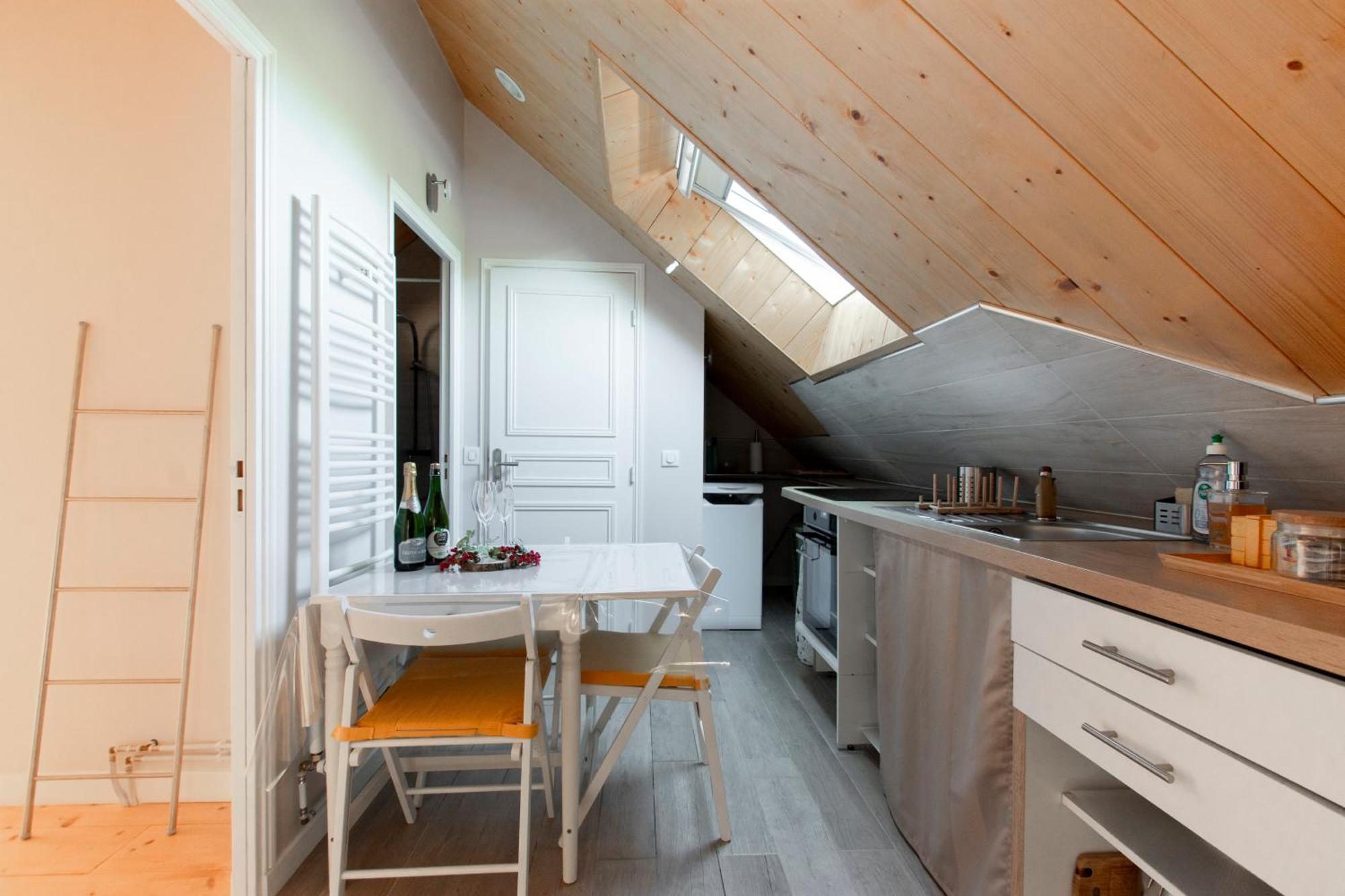 Chalet Like Upstairs Private Suite Étiolles Buitenkant foto
